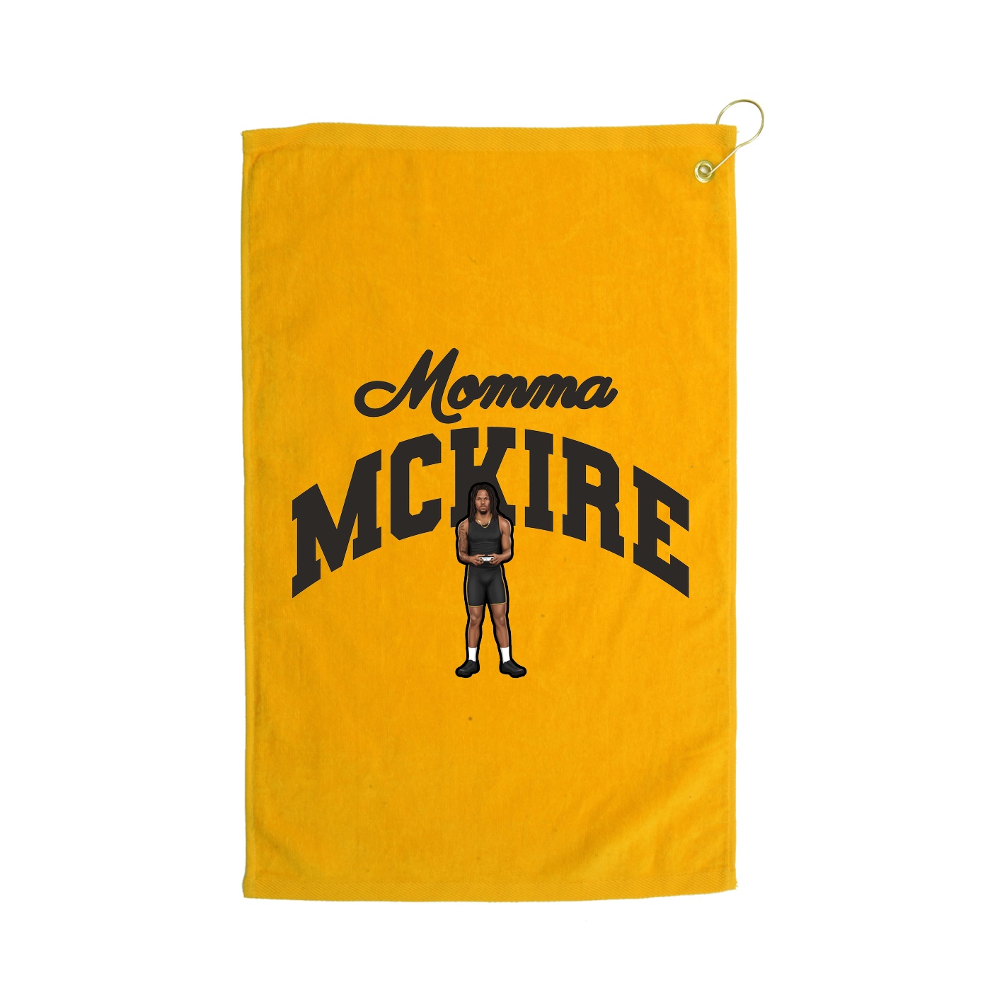 Golf Towel — Mothers Day Arch in Gold