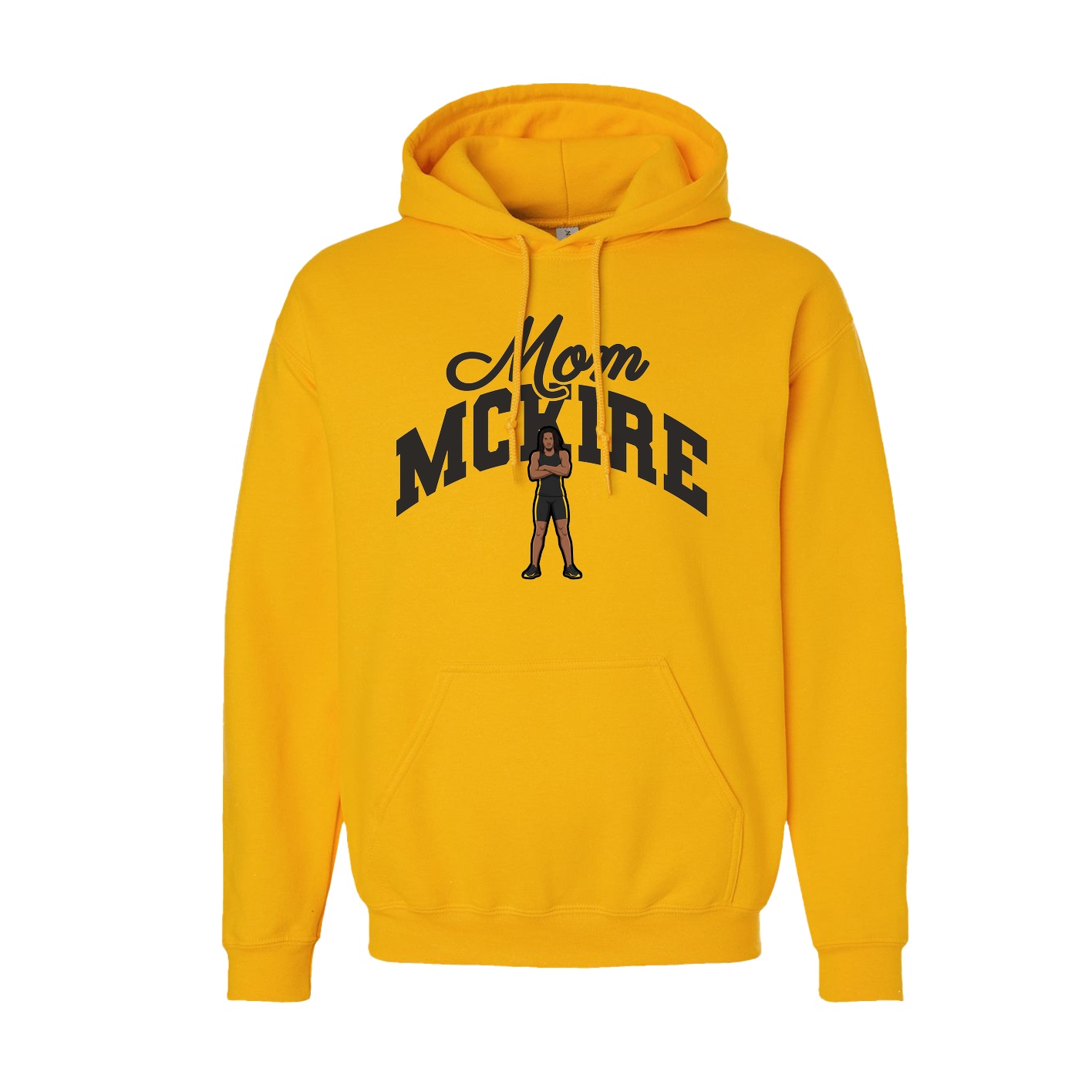Youth Hoodie — Mothers Day Arch in Gold