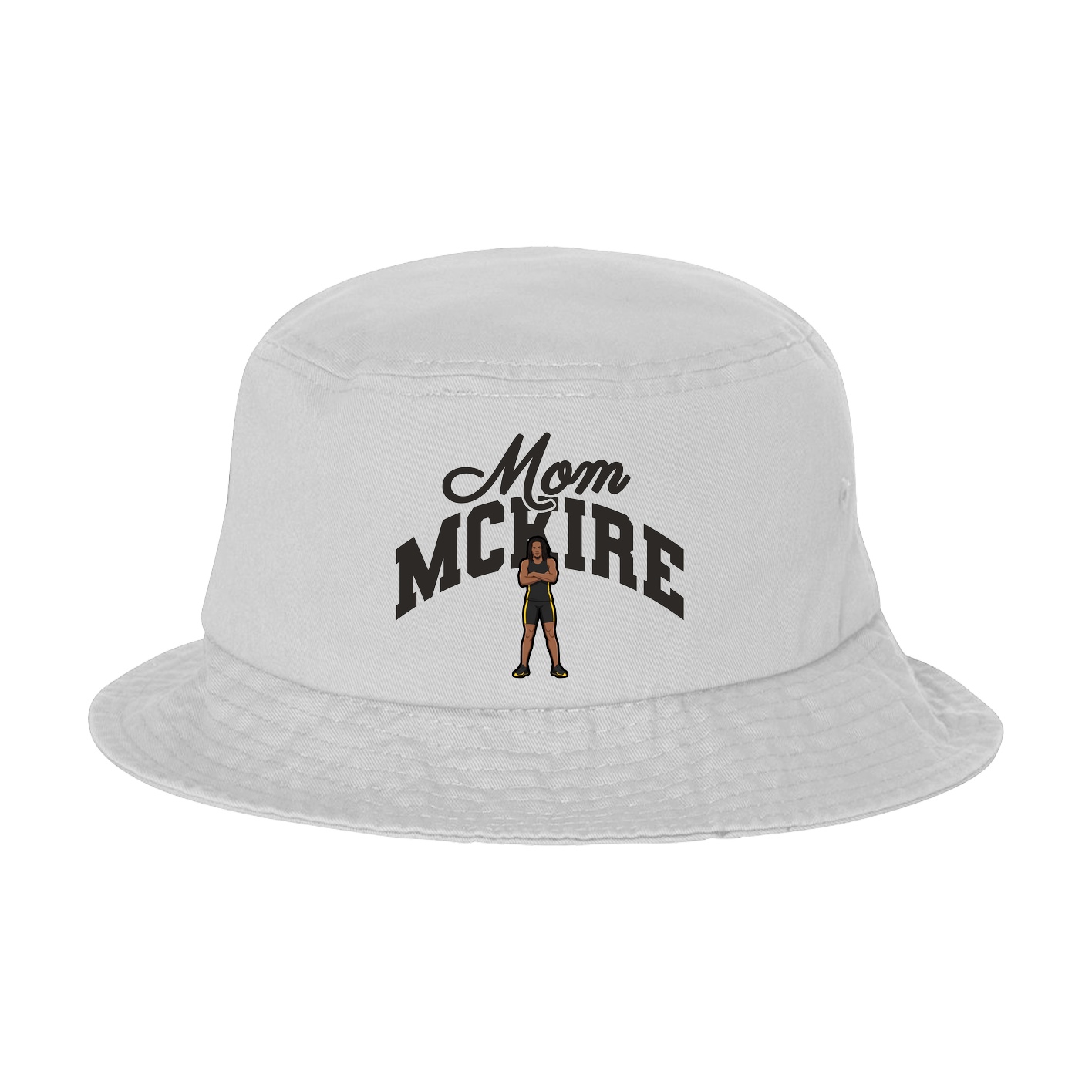 Bucket Cap — Mothers Day Arch in White