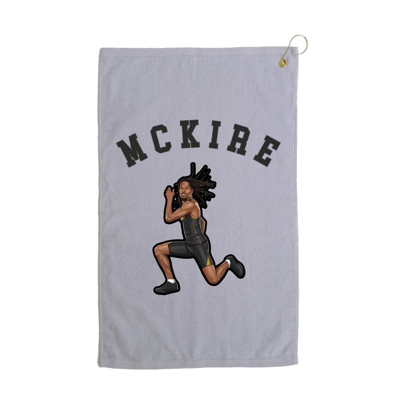 Golf Towel — Shirsey Arch in Grey