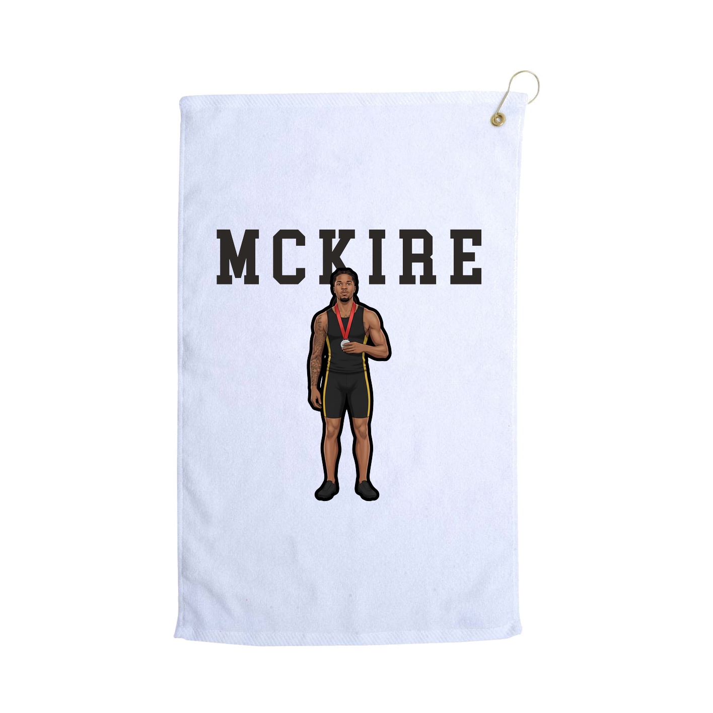 Golf Towel — Shirsey in White