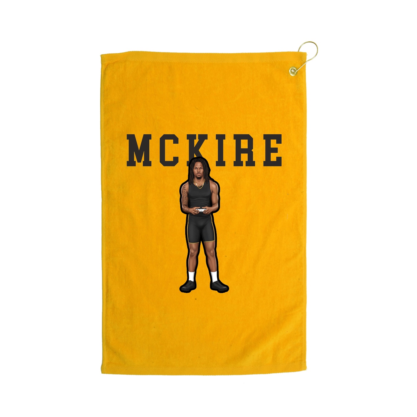 Golf Towel — Shirsey in Gold