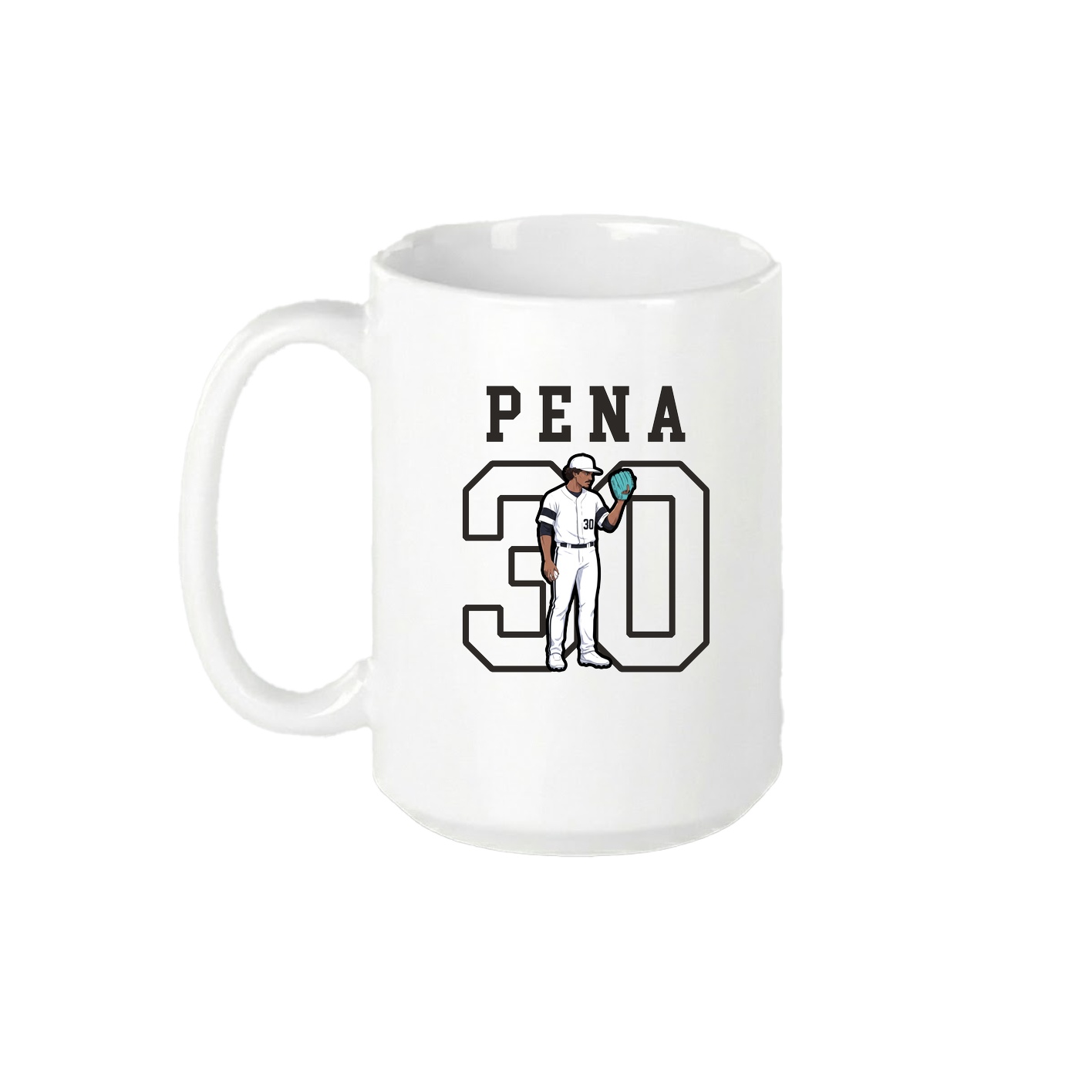 15oz Coffee Mug — Shirsey in White