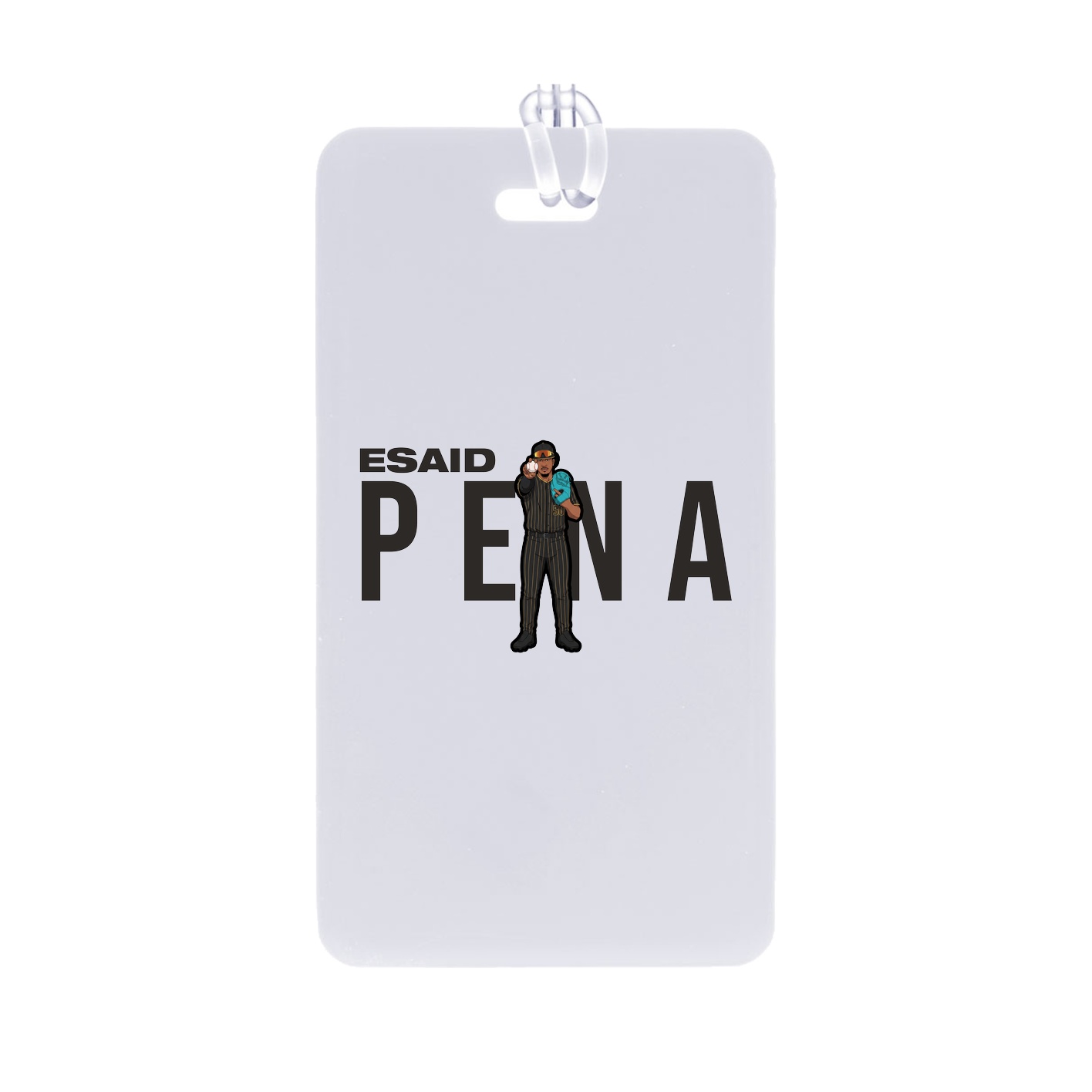 Bag Tag — Player Name in Classic