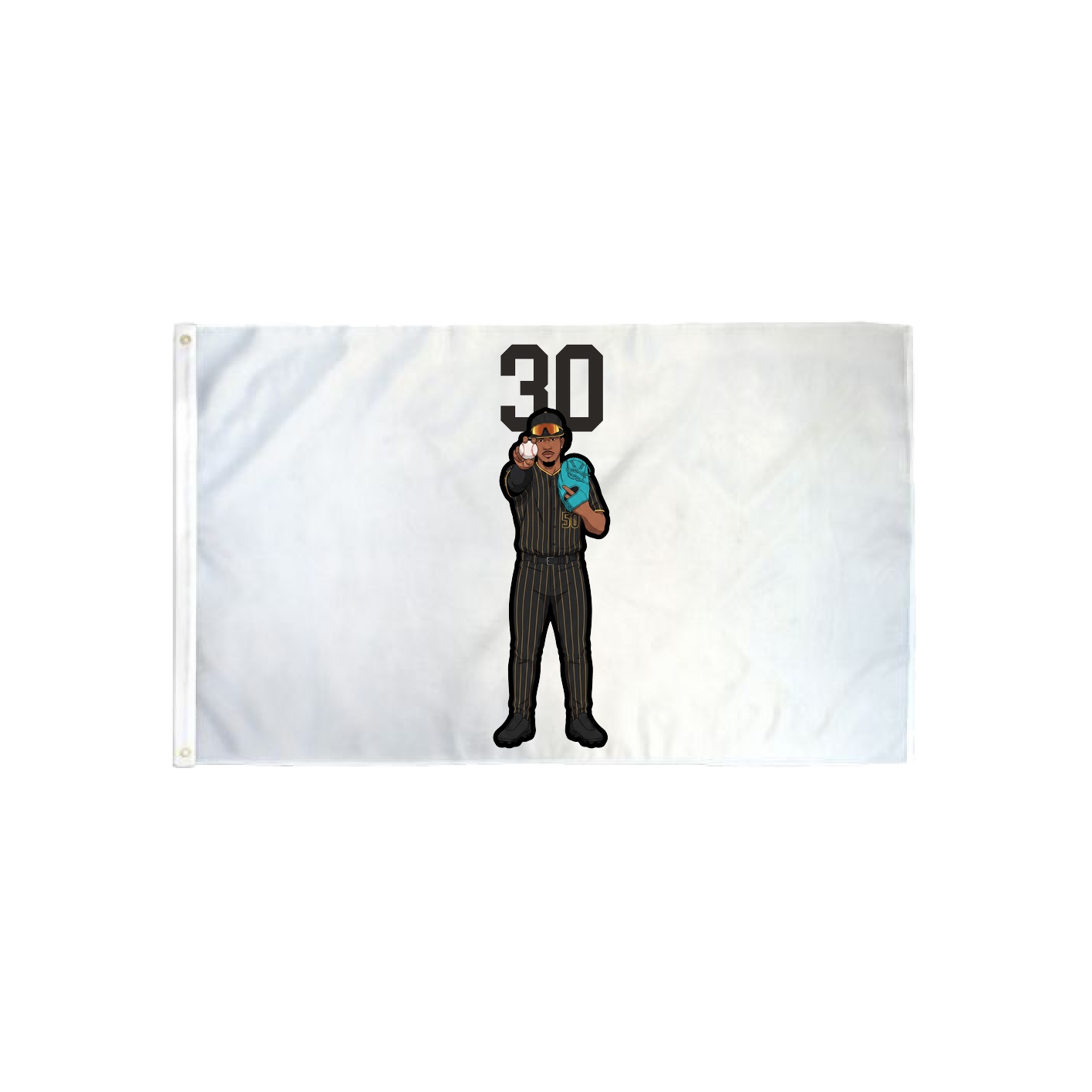 3x5 Flag — Number Top in Classic