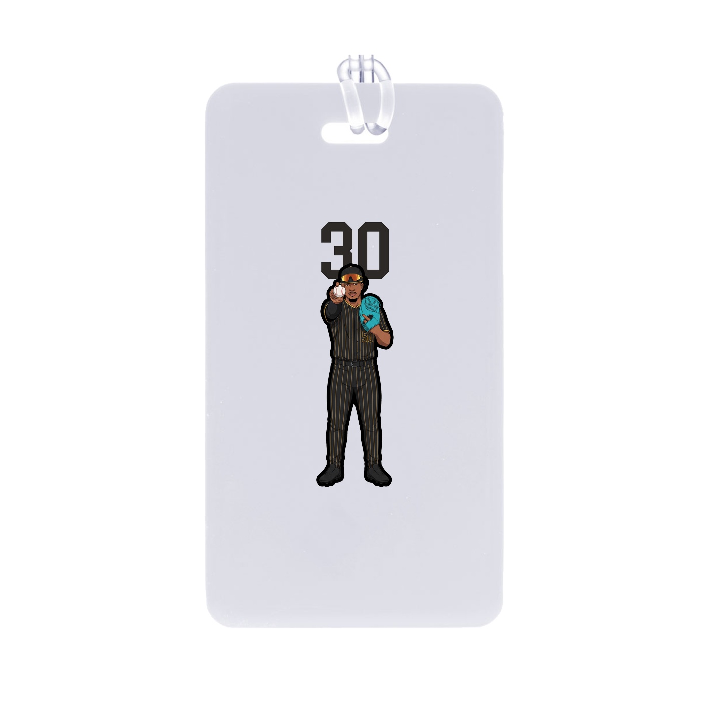 Bag Tag — Number Top in Classic