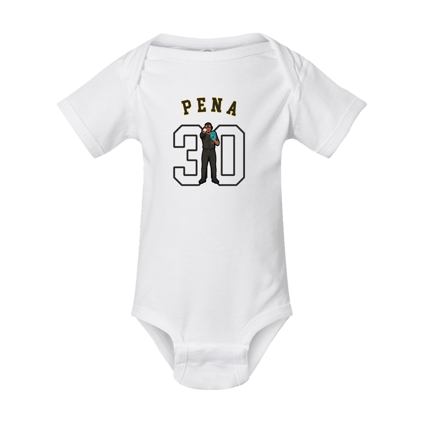 Baby Onesie — Shirsey Arch in White