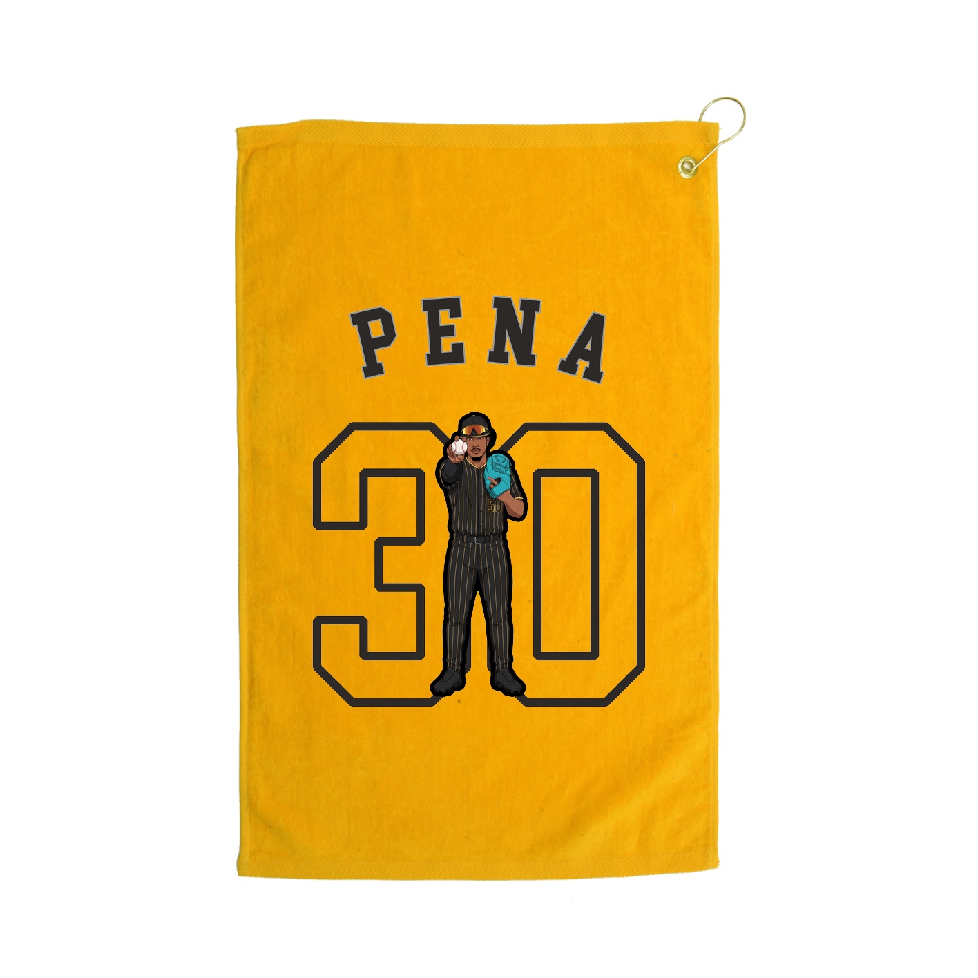 Golf Towel — Shirsey Arch in Gold