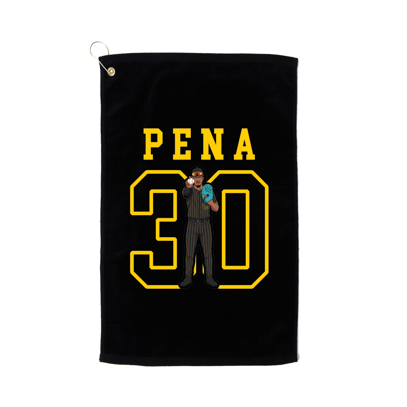 Golf Towel — Shirsey in Black