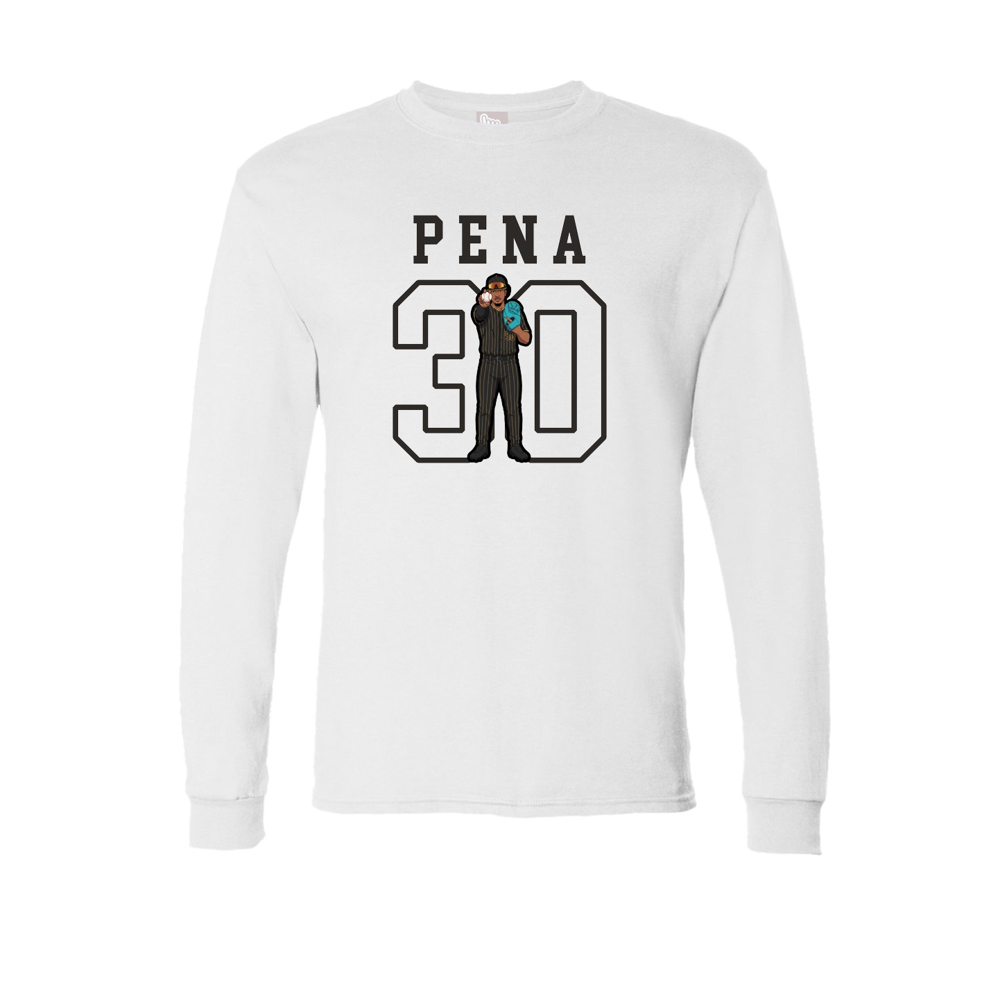 Long Sleeve Tee — Shirsey in White