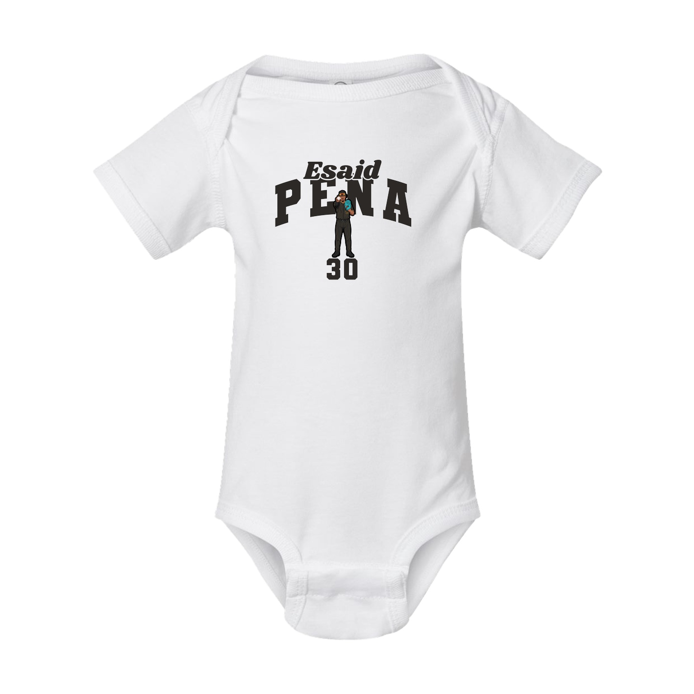 Baby Onesie — Signature Arch in White