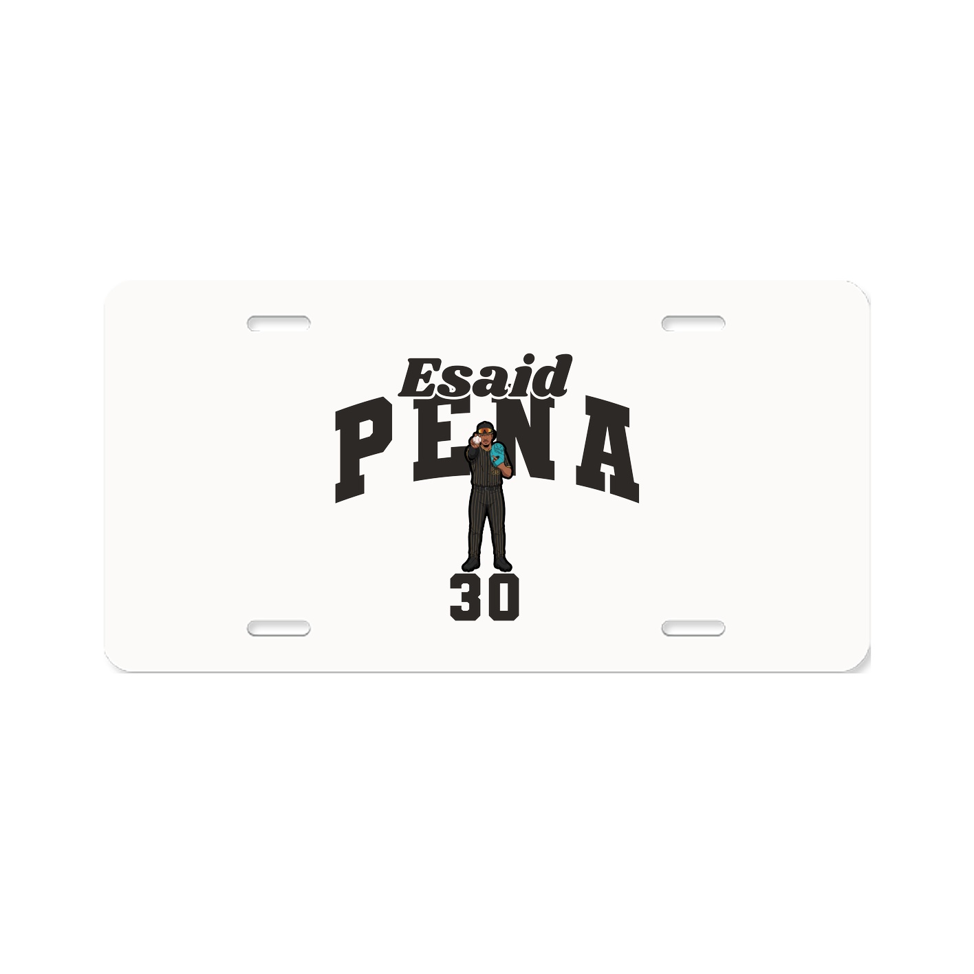 License Plate — Signature Arch in Classic