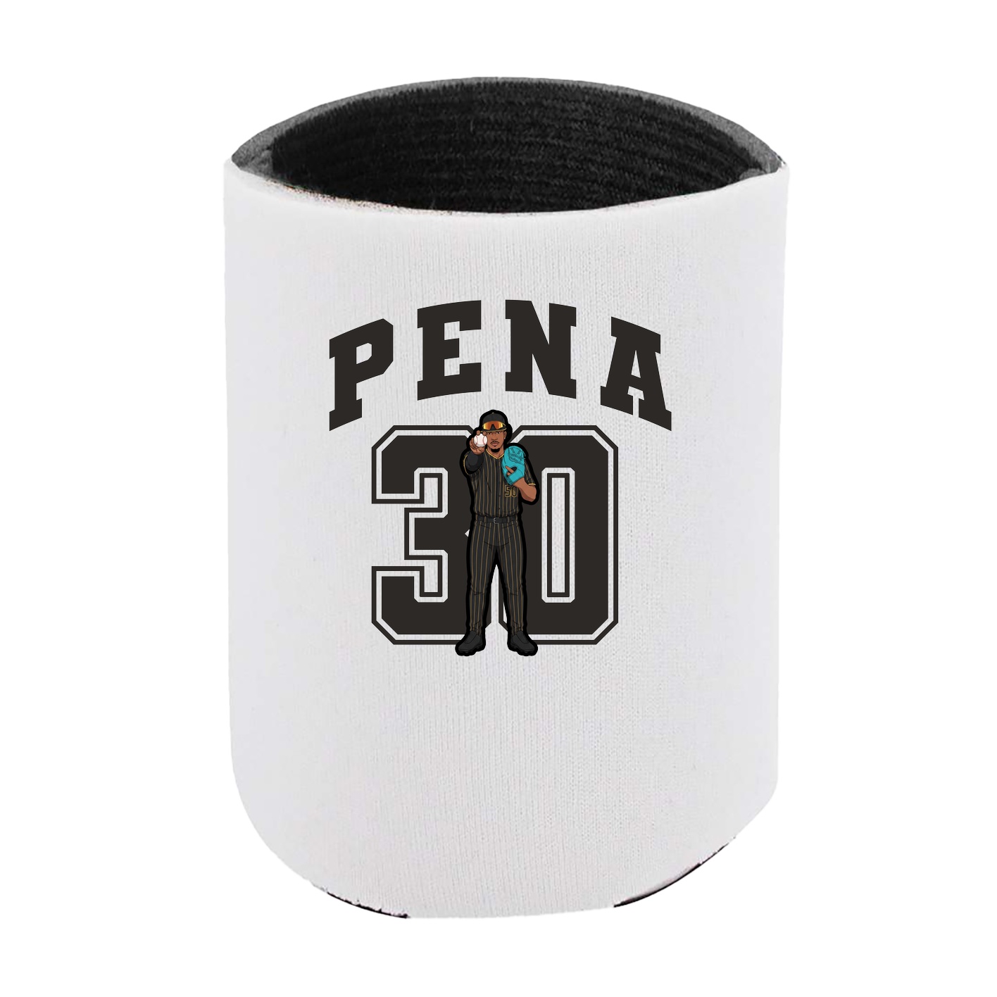Can Holder — Number in White