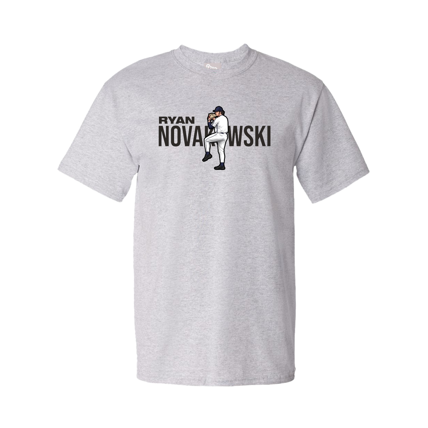 Youth Tee — Player Name in Grey