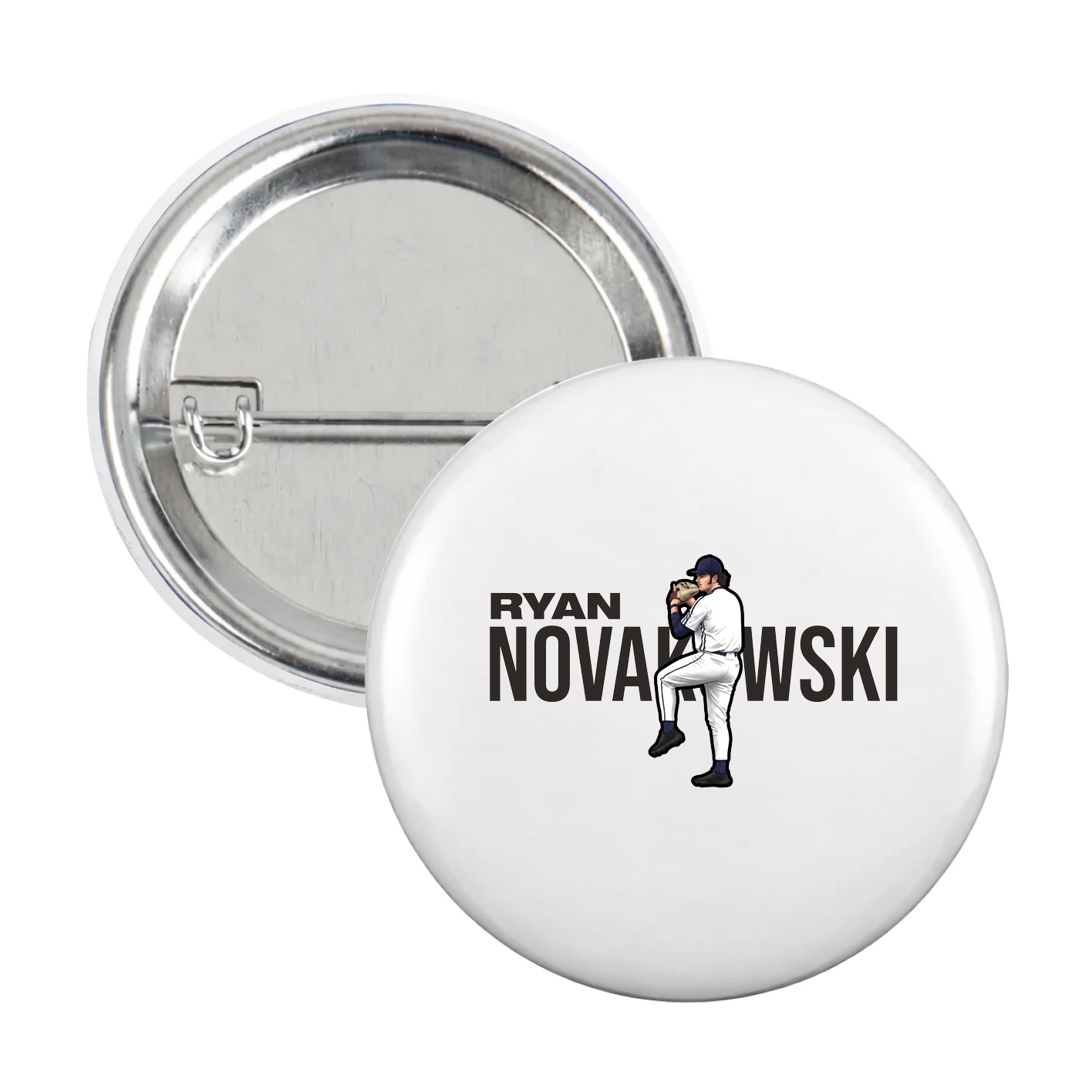 Game Day Button — Player Name in White