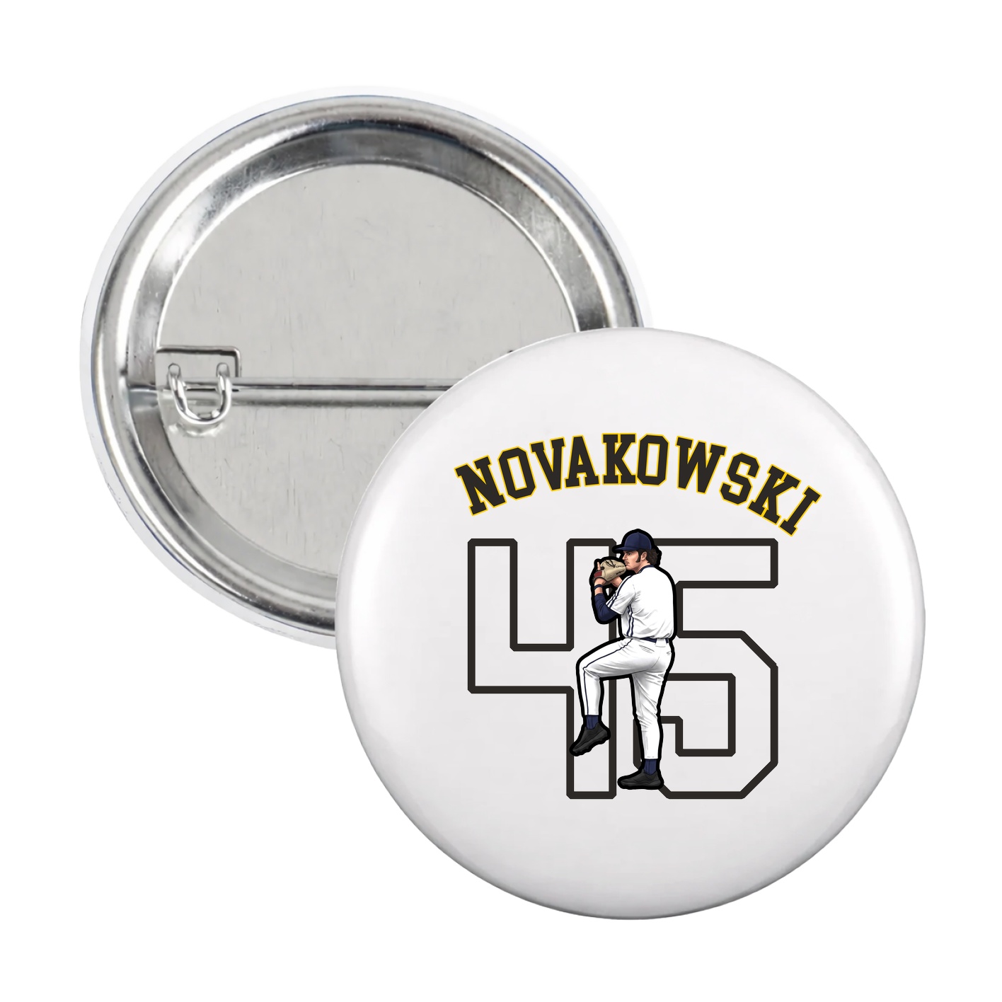 Game Day Button — Shirsey Arch in White