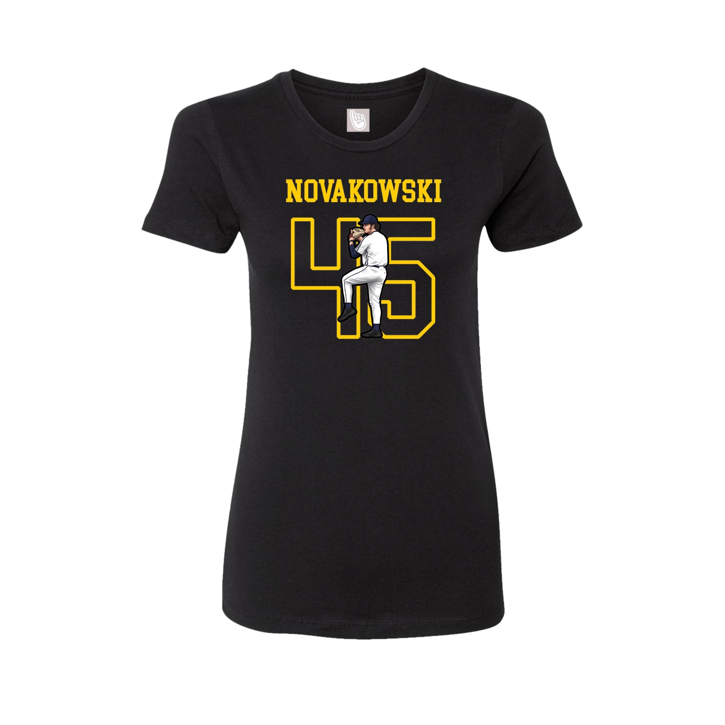 Fitted Women's Tee — Shirsey in Black