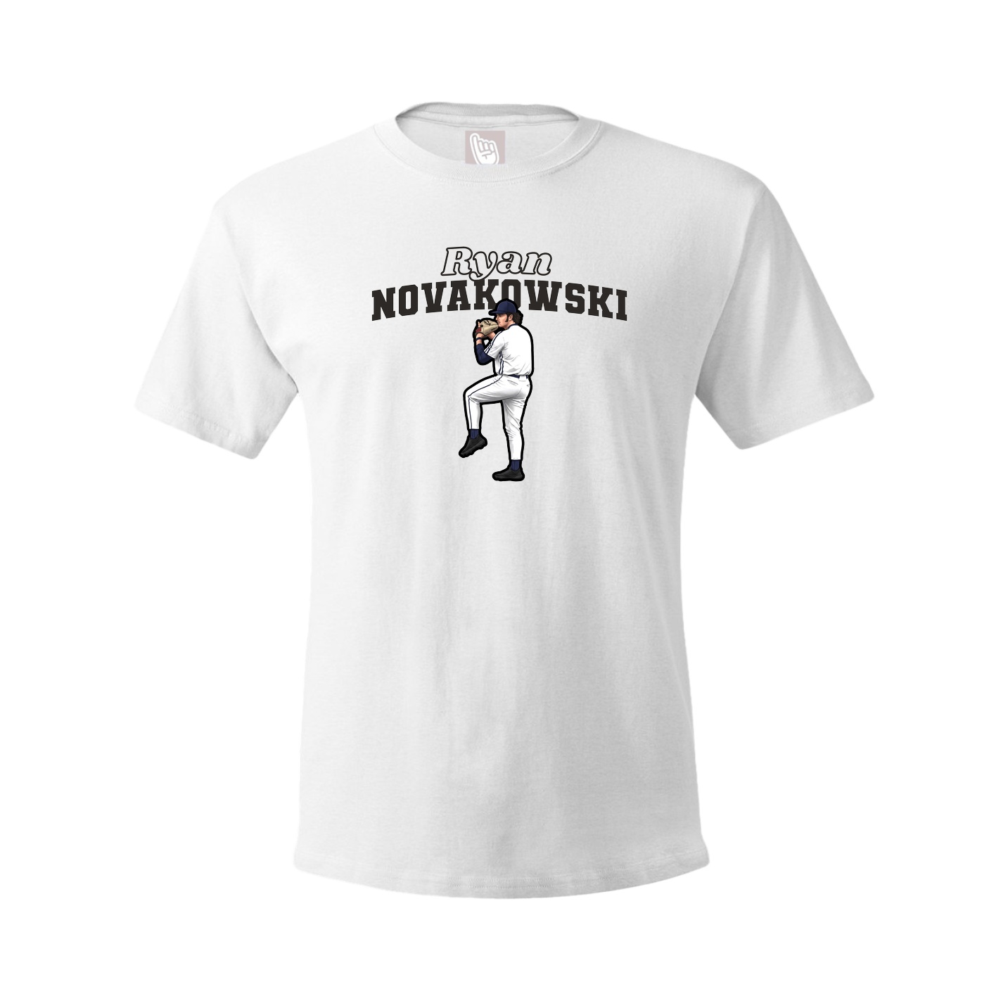 Tee — Name Arch in White