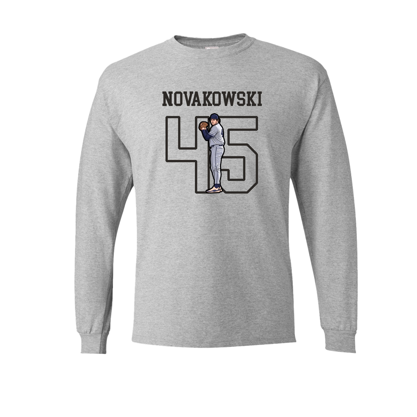 Long Sleeve Tee — Shirsey in Grey