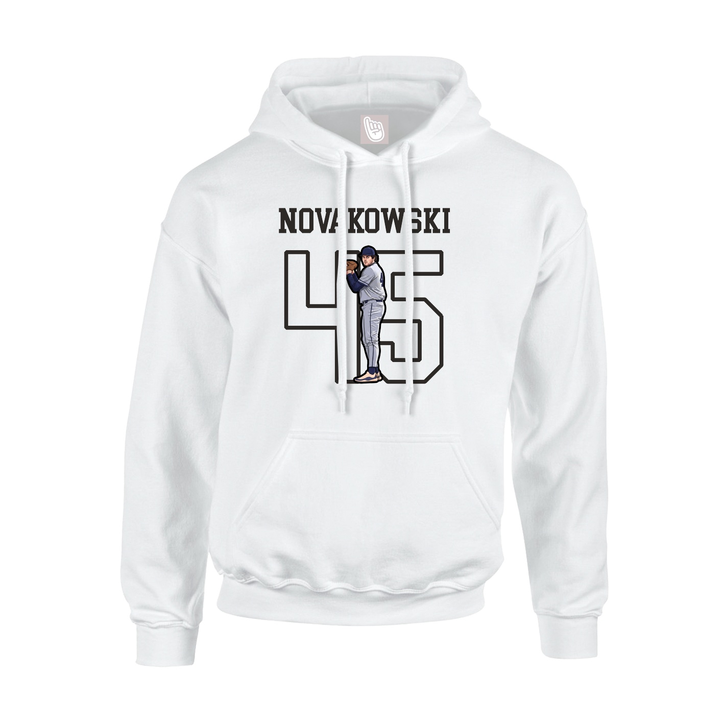 Youth Hoodie — Shirsey in White