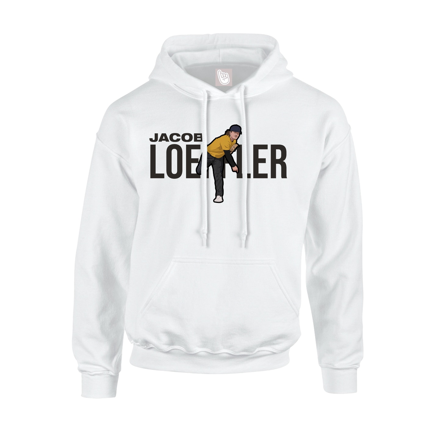 Hoodie — Player Name in White