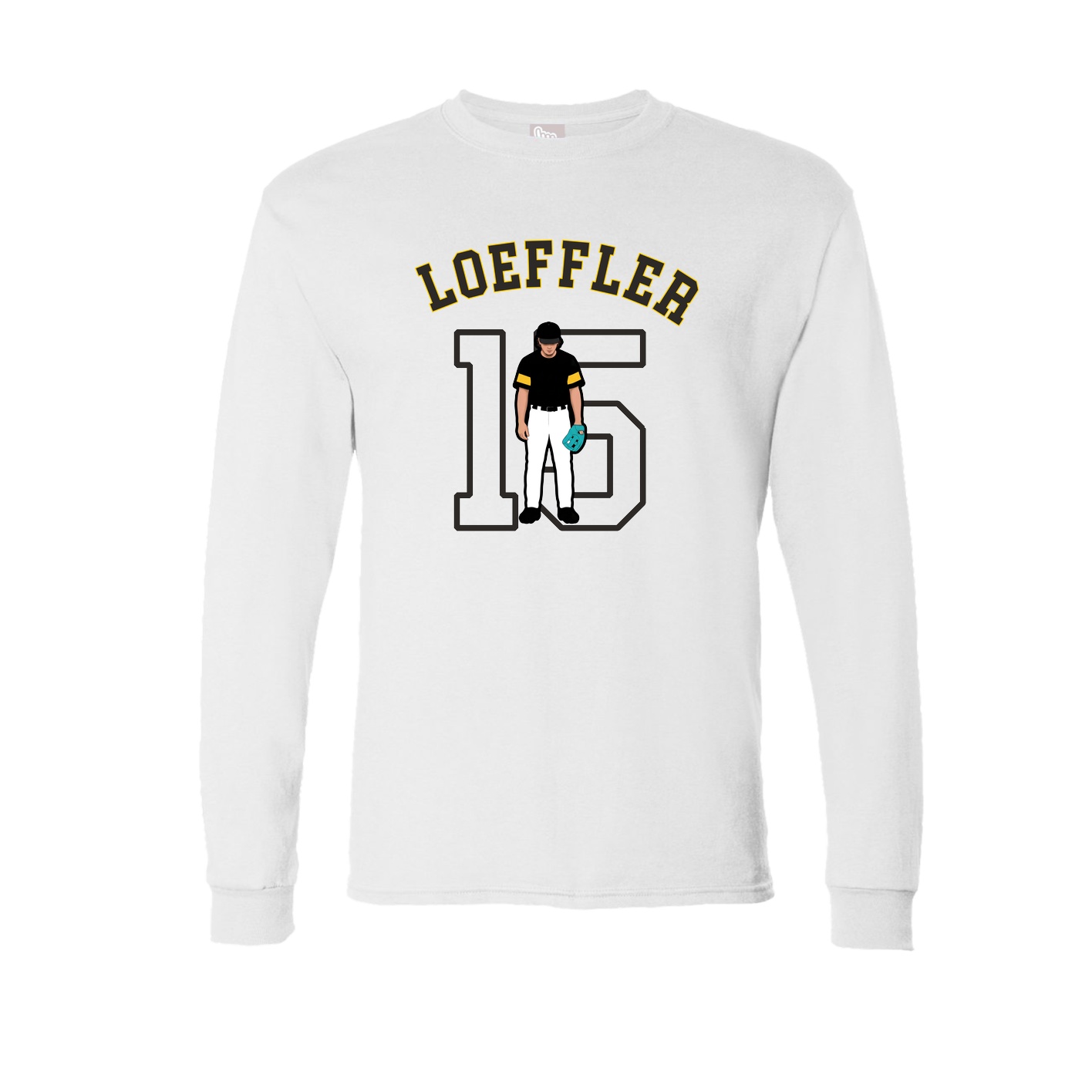 Long Sleeve Tee — Shirsey Arch in White