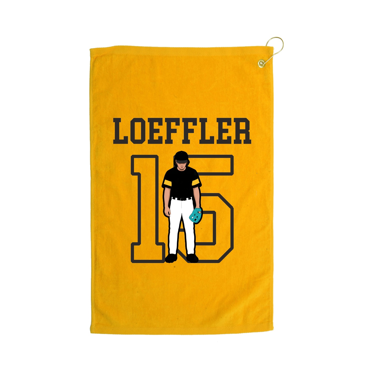 Golf Towel — Shirsey in Gold