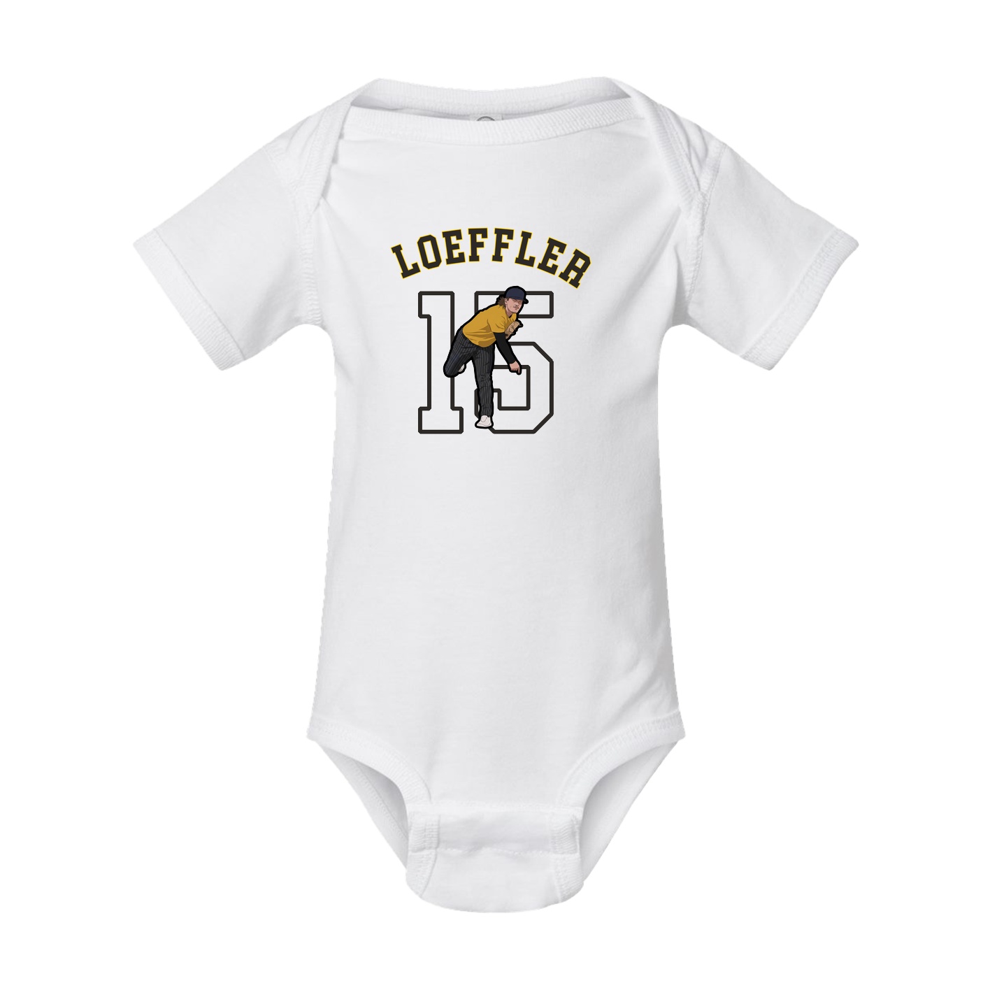Baby Onesie — Shirsey Arch in White