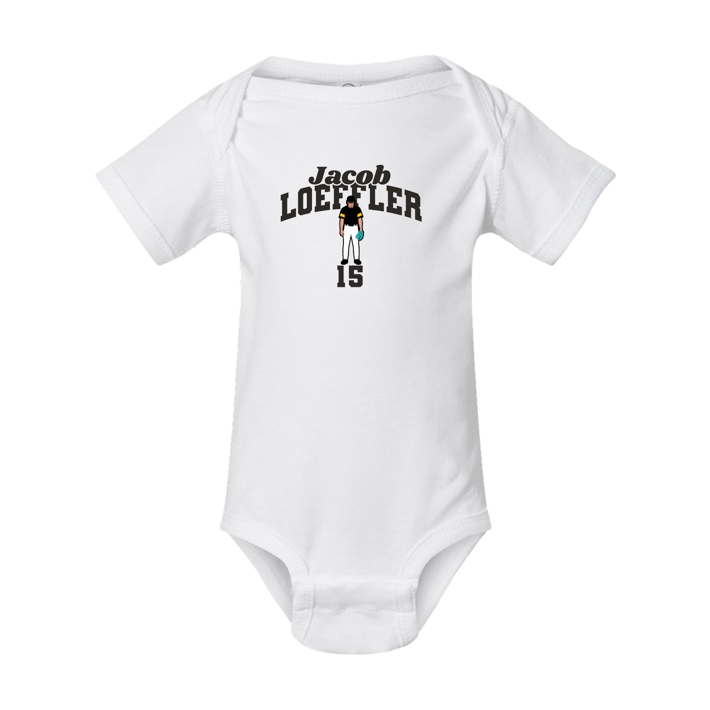 Baby Onesie — Signature Arch in White