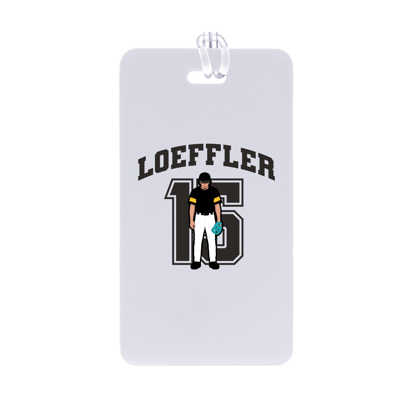 Bag Tag — Number in Classic