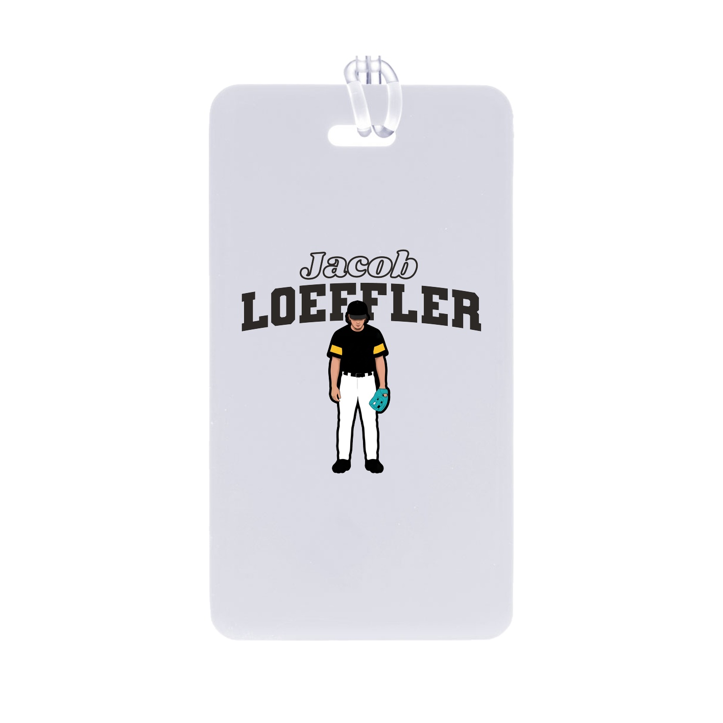 Bag Tag — Name Arch in Classic