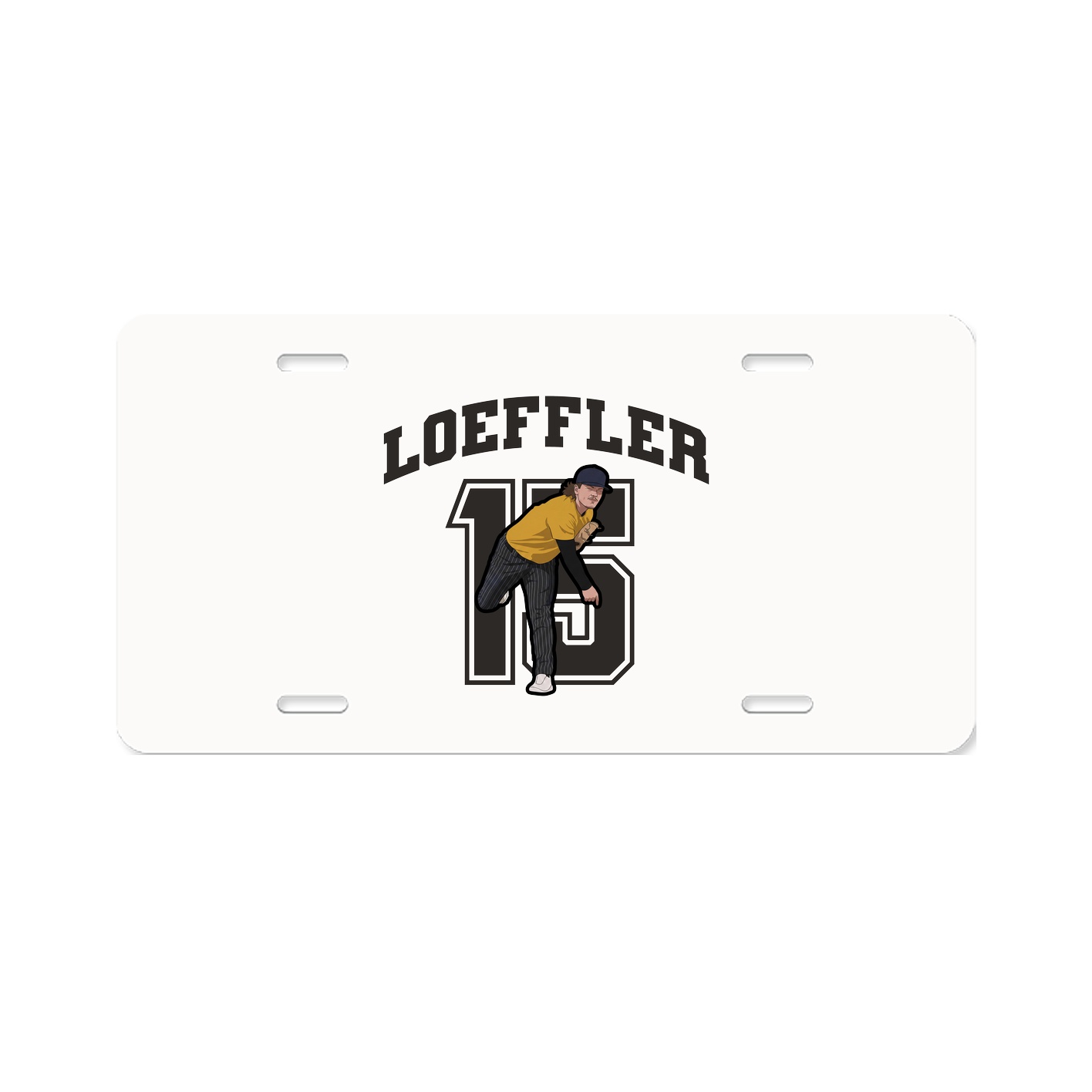 License Plate — Number in Classic