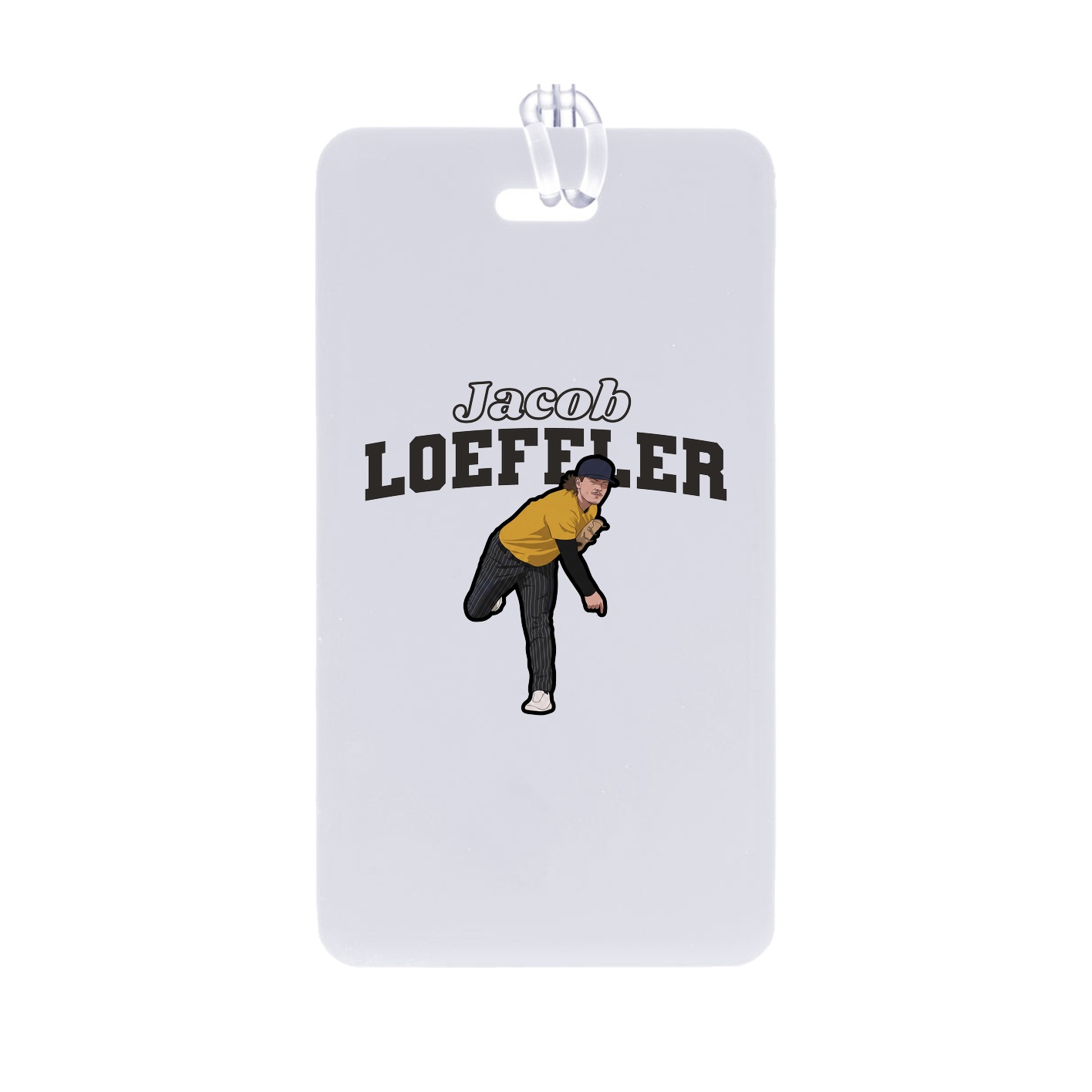 Bag Tag — Name Arch in Classic
