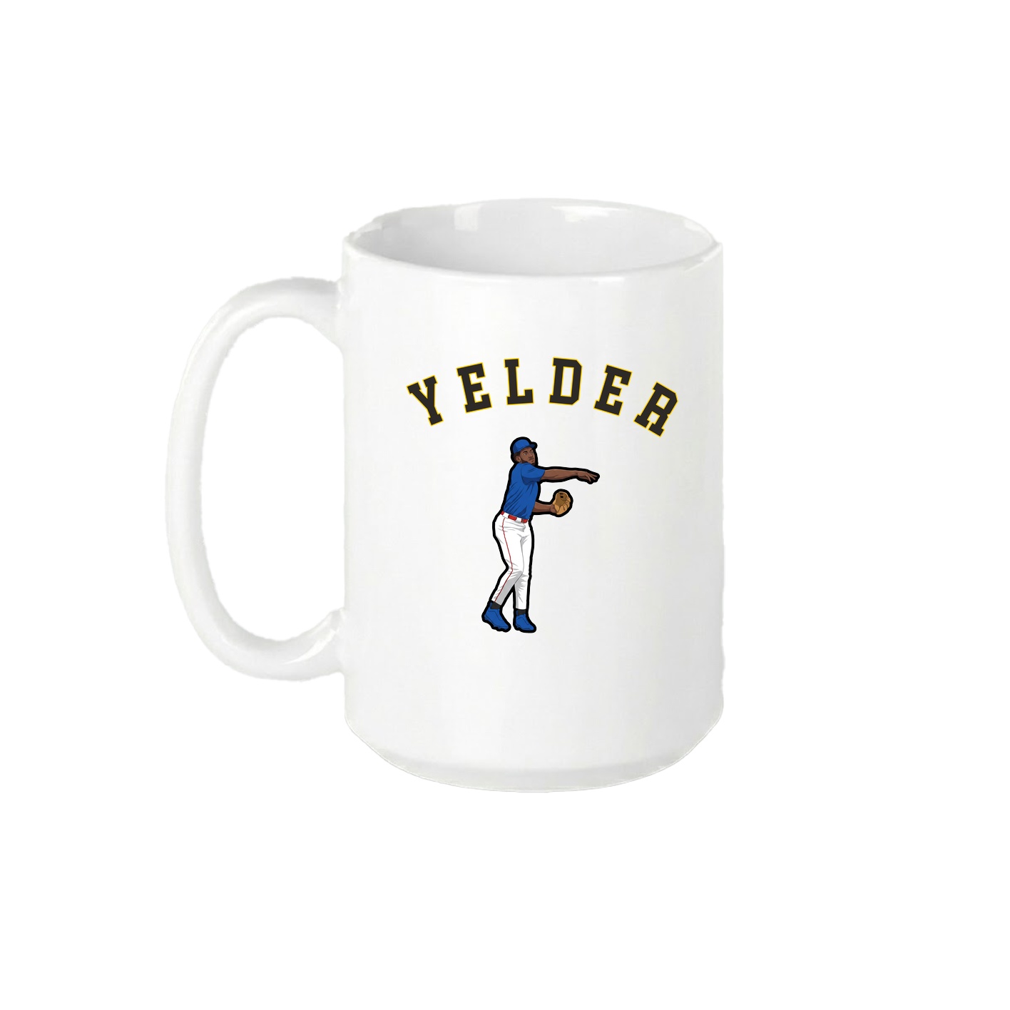 15oz Coffee Mug — Shirsey Arch in White