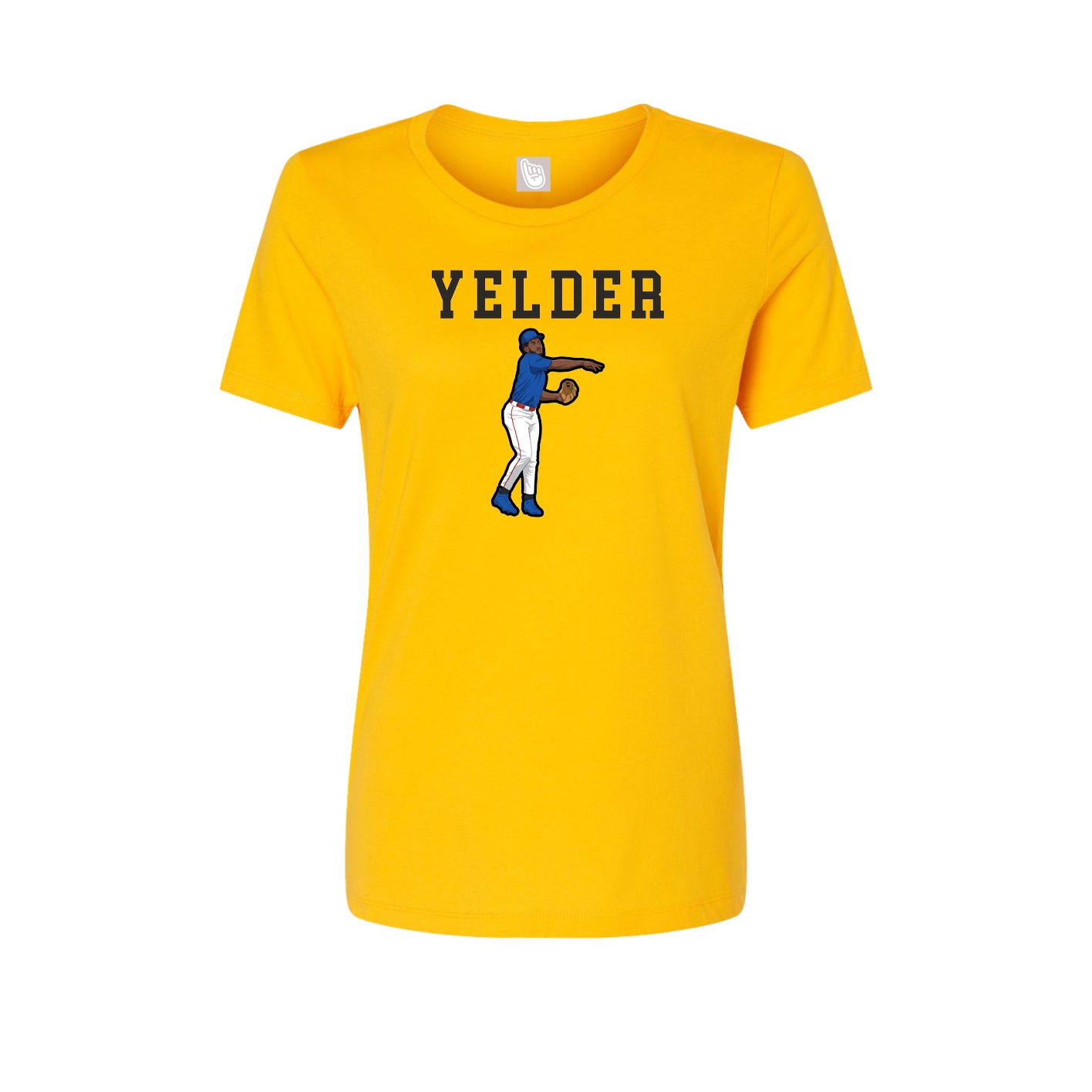 Fitted Women's Tee — Shirsey in Gold
