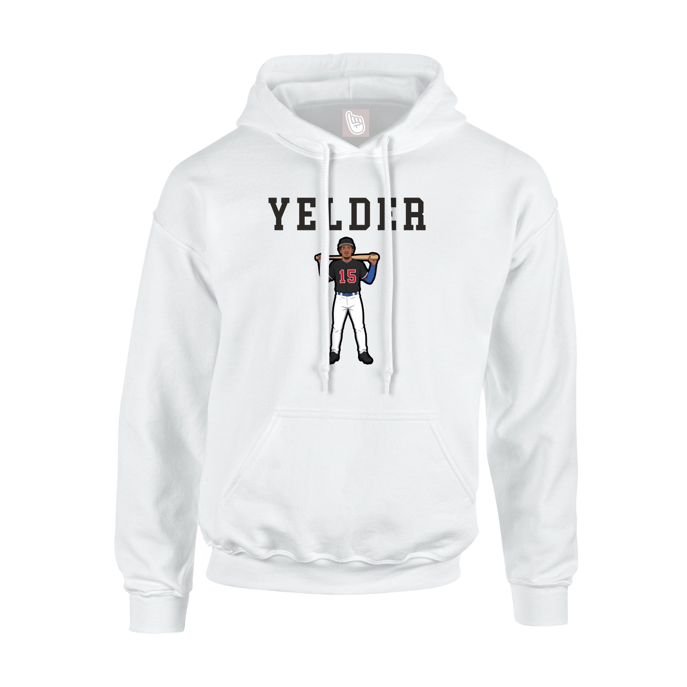 Hoodie — Shirsey in White