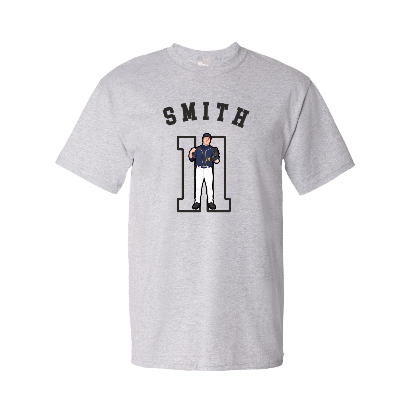 Youth Tee — Shirsey Arch in Grey