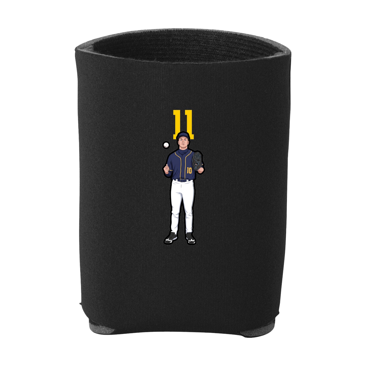 Can Holder — Number Top in Black