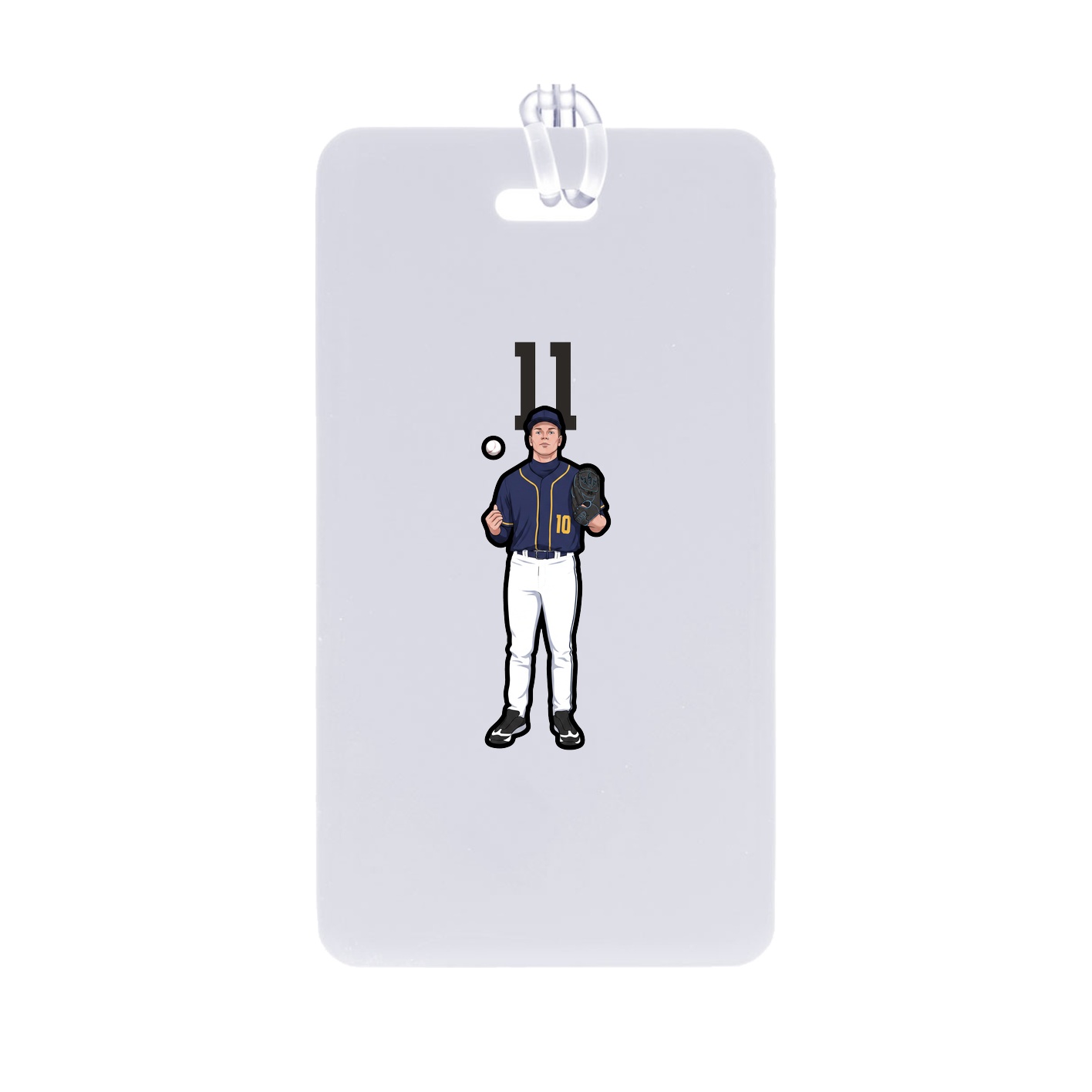 Bag Tag — Number Top in Classic