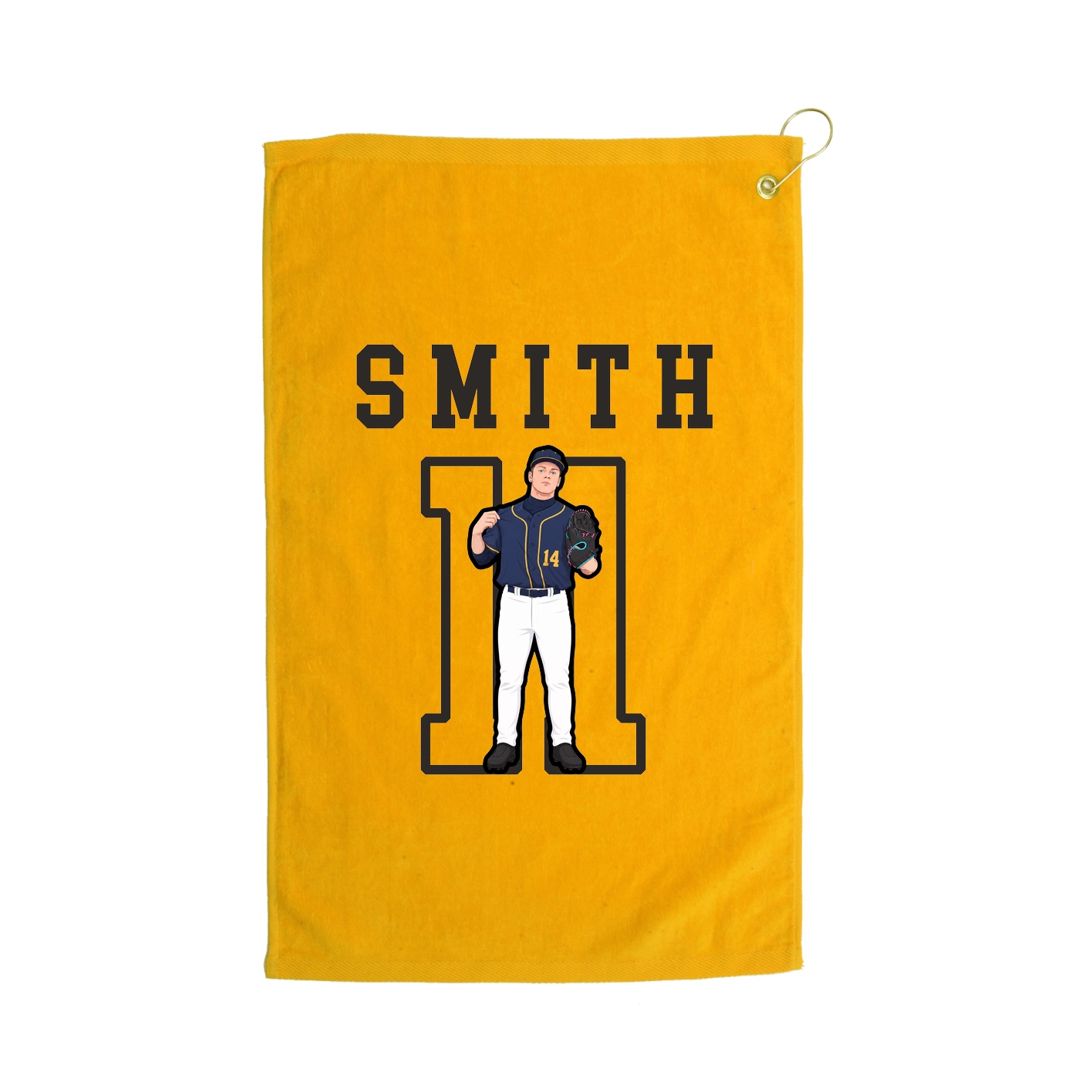 Golf Towel — Shirsey in Gold