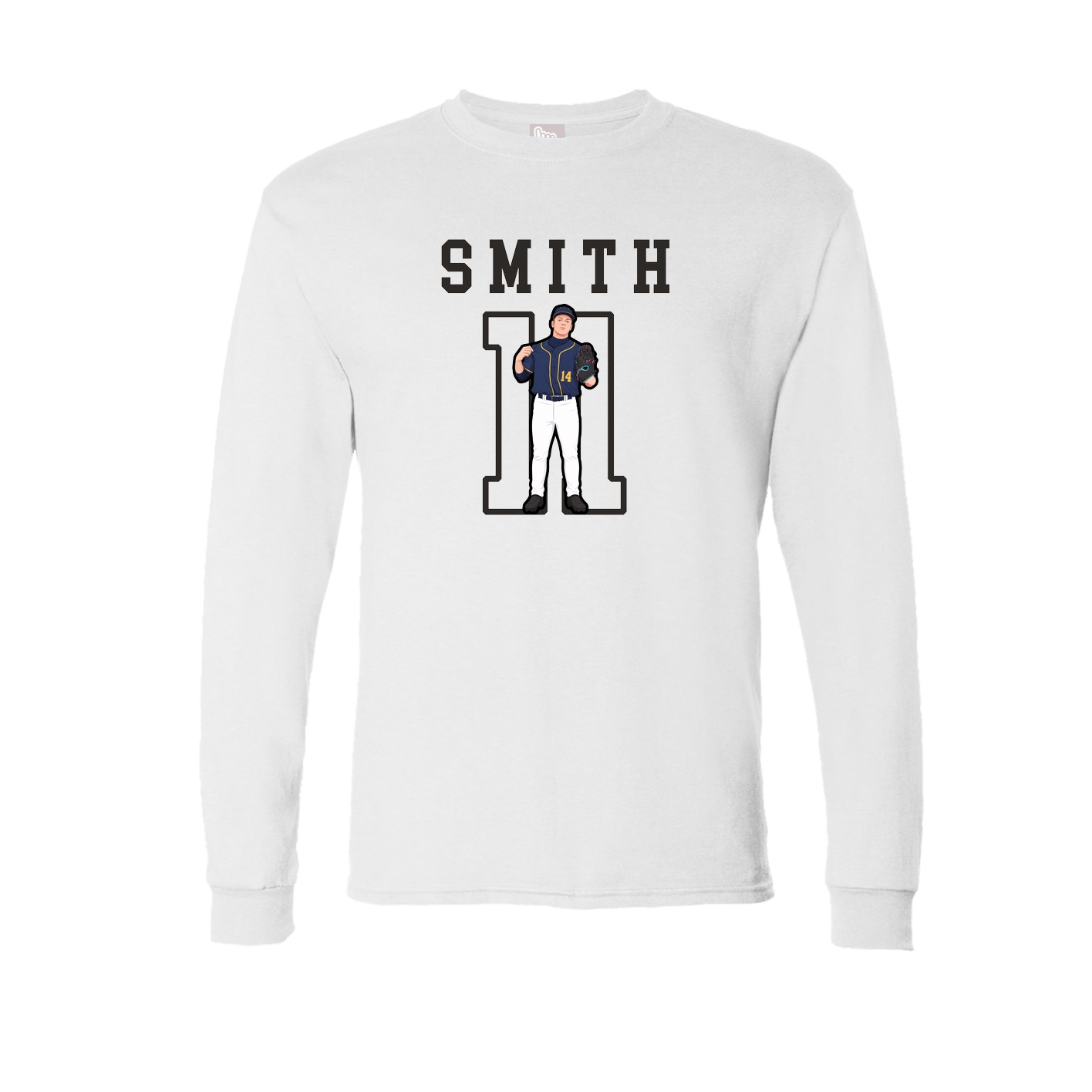 Long Sleeve Tee — Shirsey in White
