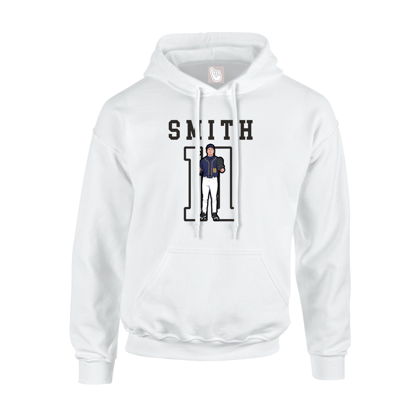 Youth Hoodie — Shirsey in White