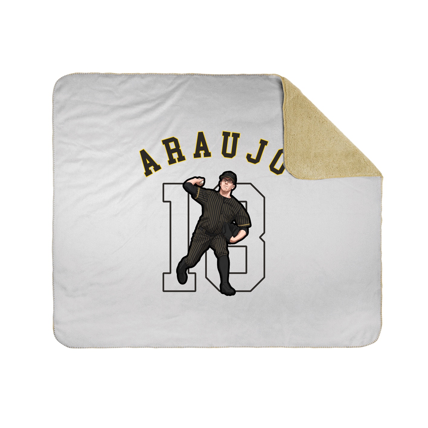 Throw Blanket — Shirsey Arch in White