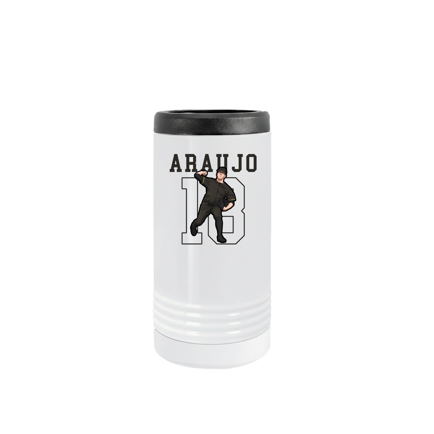 Slim Beverage Holder — Shirsey in White