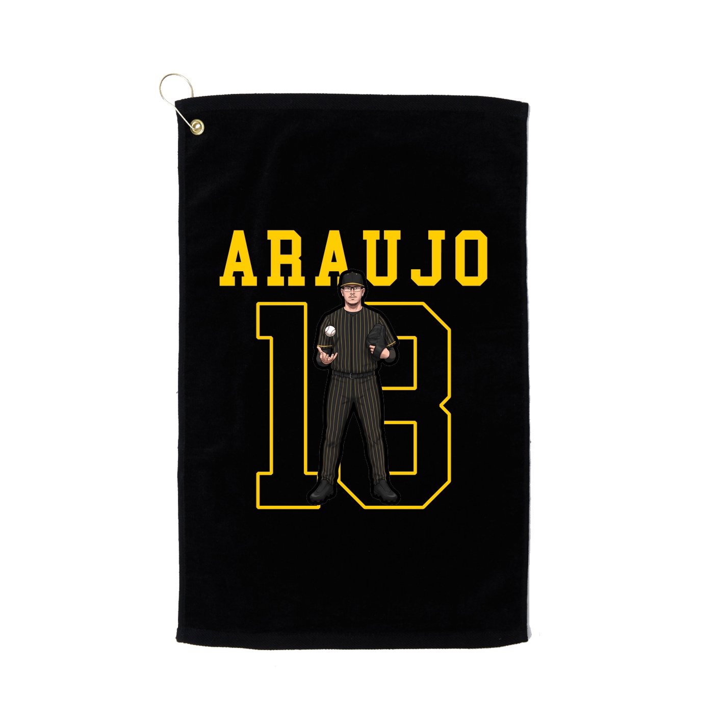 Golf Towel — Shirsey in Black
