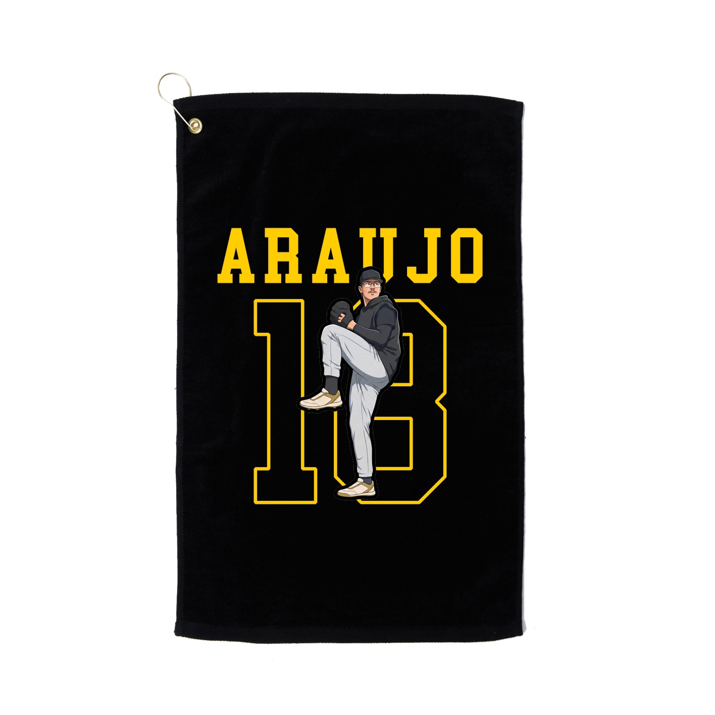 Golf Towel — Shirsey in Black