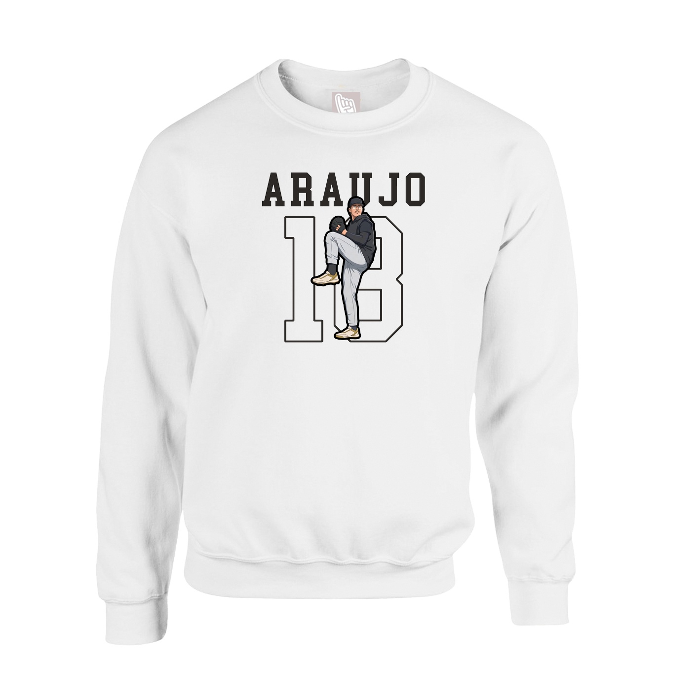Fleece Crew — Shirsey in White