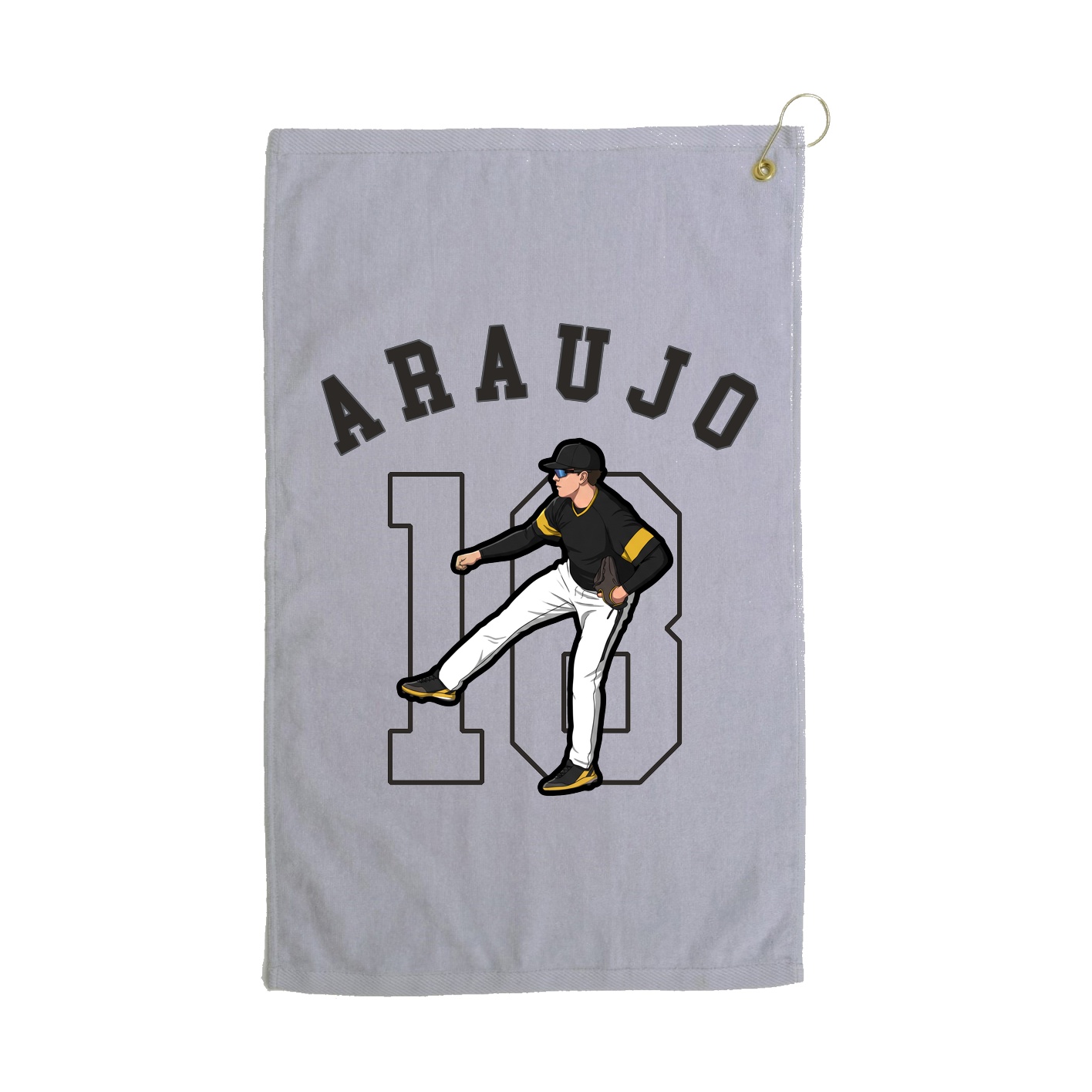 Golf Towel — Shirsey Arch in Grey