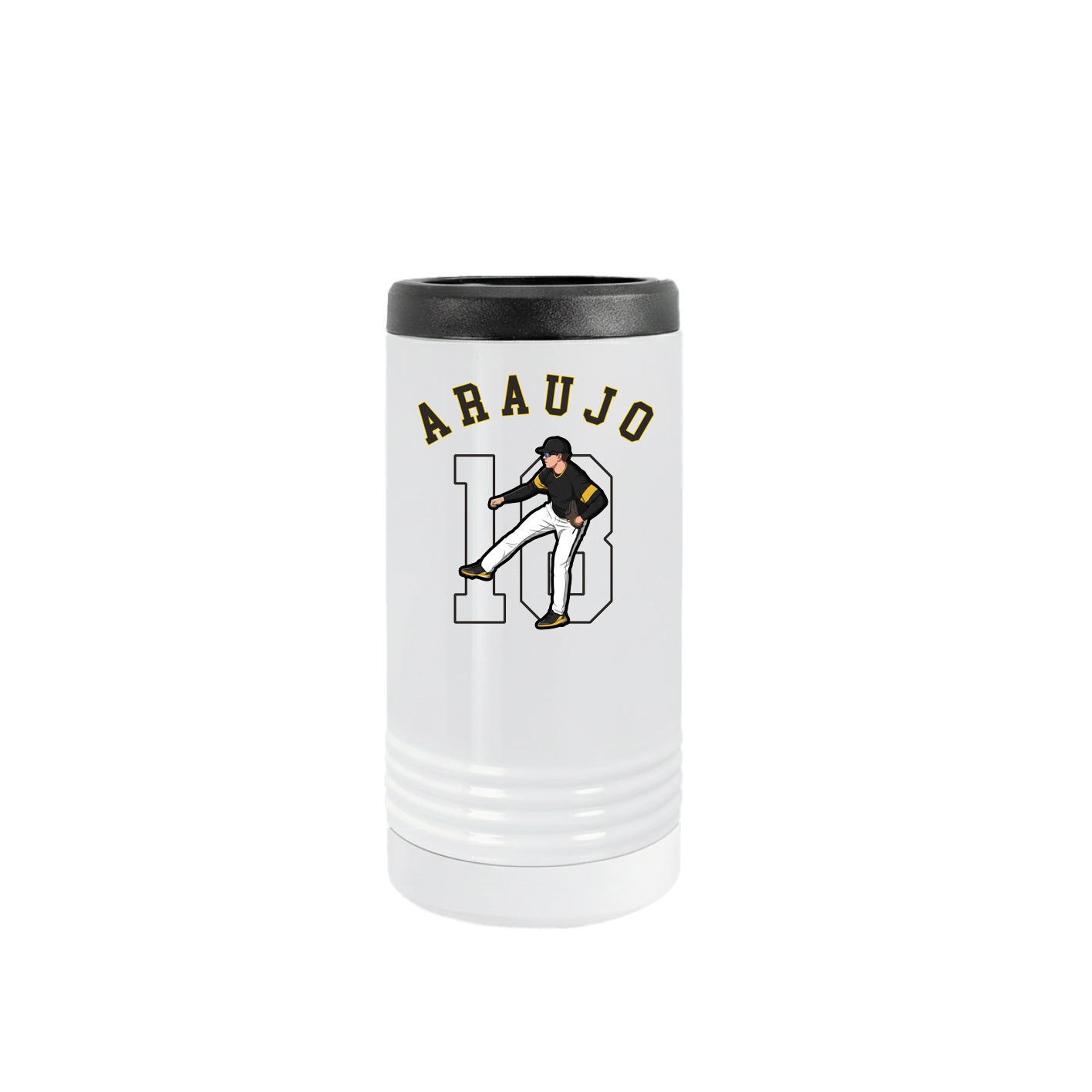 Slim Beverage Holder — Shirsey Arch in White