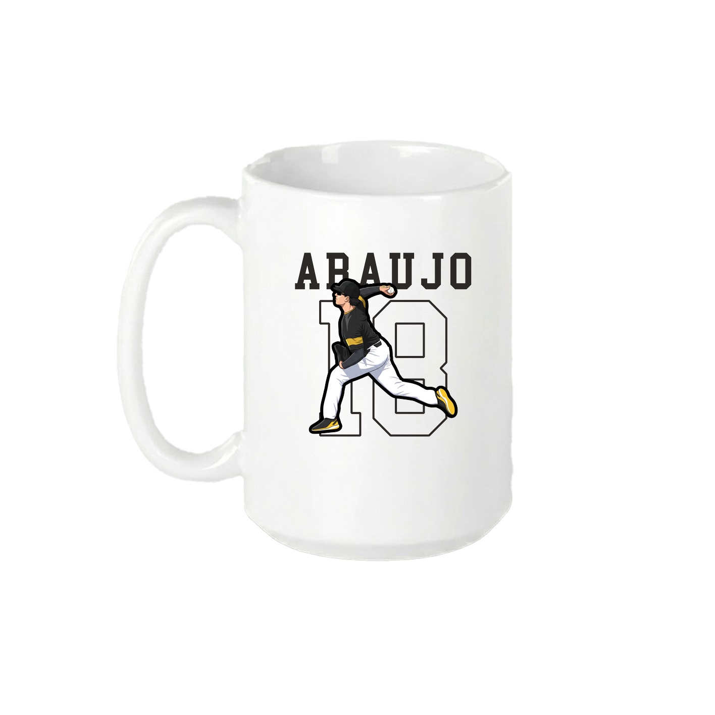 15oz Coffee Mug — Shirsey in White